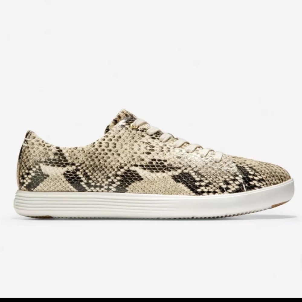 Cole Haan Grand Crosscourt Snake Print Sneakers Size 9.5